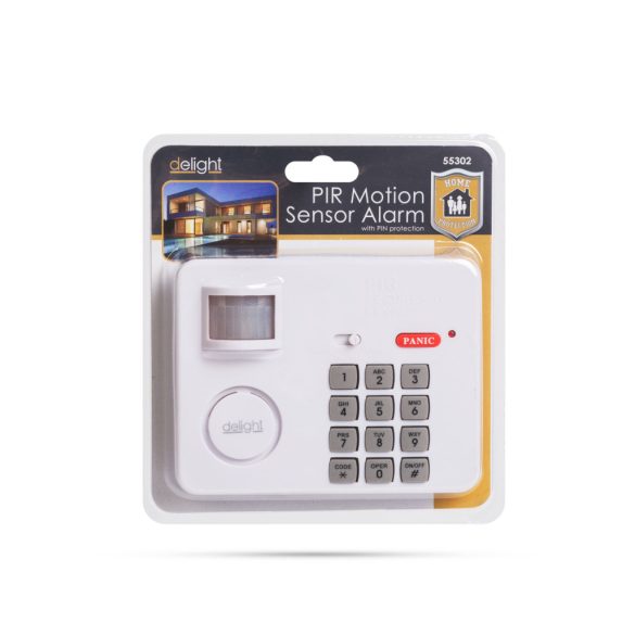 Mozgásérzékelős riasztó PIN-kód védelemmel 55302