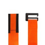 Bútorszállító heveder hátpánttal, csuklópánttal - 2800 x 45 x 1,2 mm - 2 személy részére 55710B