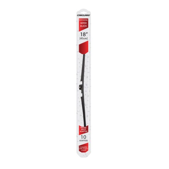 Ablaktörlő 18"/45 cm - 10 db adapterrel