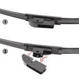 Ablaktörlő 26"/65 cm - 10 db adapterrel