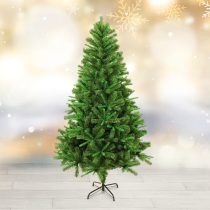 Műfenyő - 210 cm - 3D lucfenyő - kétszínű - PVC