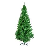 Műfenyő - 210 cm - 3D lucfenyő - kétszínű - PVC