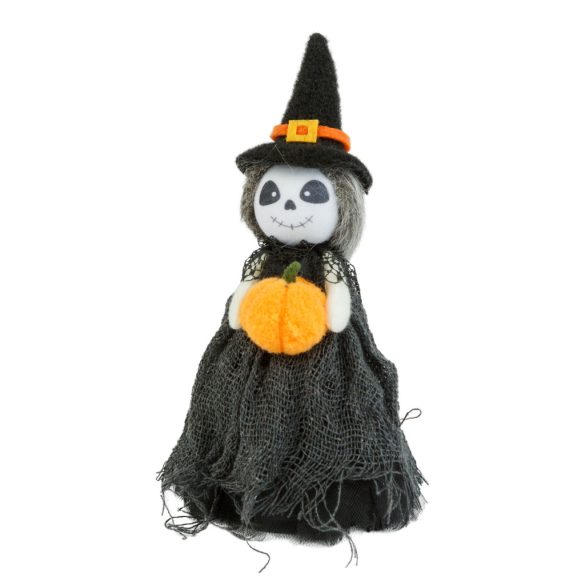 Halloween-i dekoráció - szellem, macska, tökfej - 21 cm