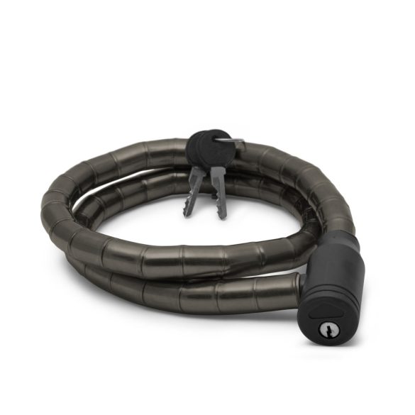 Kerékpár görgős lakat 18 mm / 100 cm fekete 57078BK