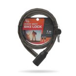 Kerékpár görgős lakat 18 mm / 100 cm fekete 57078BK