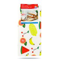   Mikroszálas edényszárító alátét - 38 x 51 cm - déligyümölcs mintás