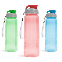 Sport kulacs - műanyag, átlátszó - 800 ml 57215