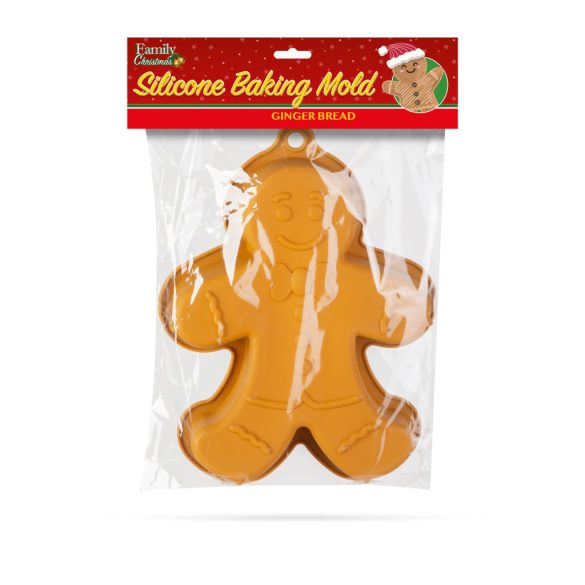 Szilikon sütőforma - mézeskalács - 26 x 19 x 5 cm 57273C