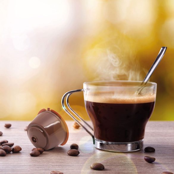 Újratölthető műanyag kávékapszula 5 db / csomag  Kompatibilis:	Dolce Gusto kávégépekkel: Circolo, Genio2, Mini, Mini Me, Melody