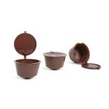 Újratölthető műanyag kávékapszula 5 db / csomag  Kompatibilis:	Dolce Gusto kávégépekkel: Circolo, Genio2, Mini, Mini Me, Melody