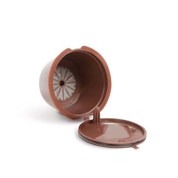 Újratölthető műanyag kávékapszula 5 db / csomag  Kompatibilis:	Dolce Gusto kávégépekkel: Circolo, Genio2, Mini, Mini Me, Melody