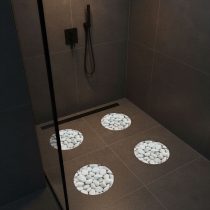  Öntapadós csúszásgátló - köves  - 19 cm - 4 db / csomag
