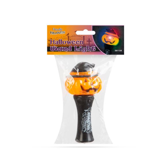 Halloween-i LED lámpa - tök - elemes 58113A