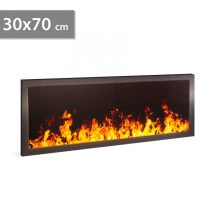   LED-es fali hangulatkép - valósághű kandalló - 78 x 38 cm
