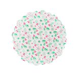 Karácsonyi, papír tányéralátét - 21,5 cm - 15 db / csomag