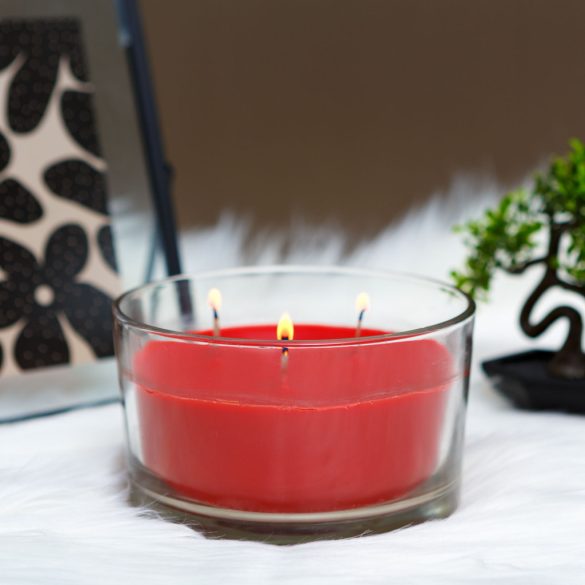 Illatgyertya - eper & krém - 350 g