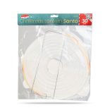 Karácsonyi lampion - Mikulás - papír - 30 cm