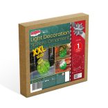 Világító dekoráció - gömbdísz - 60 LED - 60 x 83 cm - zöld - 100-200V AC