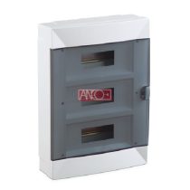 Falonkivüli biztosítéktábla 12/3 N/PE sínnel