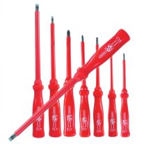   Home 8PK-8100 szigetelt csavarhúzókészlet, max 1000 V~, króm-vandánium, mágnesezett fejek, 7 darabos
