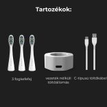 AENO ADB0001S DB1S intelligens szónikus fogkefe, 46000 rezgés/perc, SMART, 4 üzemmód, 3 felhasználó, akkumulátoros, IPX7