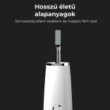 AENO ADB0001S DB1S intelligens szónikus fogkefe, 46000 rezgés/perc, SMART, 4 üzemmód, 3 felhasználó, akkumulátoros, IPX7