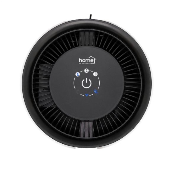 Home AIR 18 WIFI légtisztító, ajánlott szobaméret: max. 18 m2, légszállítás: 150 m3/óra, HEPA-szűrő, TUYA smart kompatibilis, anion funkció