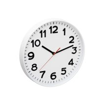   Home AWC300WH fali óra, üveg előlap, kontrasztos, jól leolvasható számlap, 1xAA elem tápellátás, átmérő 300mm