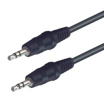   Audió kábel, 3,5 mm sztereó dugó-3,5 mm sztereó dugó, 1,5 m