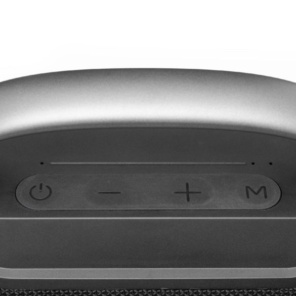 SAL BT 7000 hordozható bluetooth kihangosító, BoomBox, 2 x 30 W, BT TWS, 3.5mm AUX, USB, EQ, LED effektek, telefontöltés, USB-C és AUX kábel, vízálló