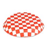 Air fryer sütőpapír - olaj nélküli sütőhöz - kockás, kör - 23 cm - 50 db / csomag