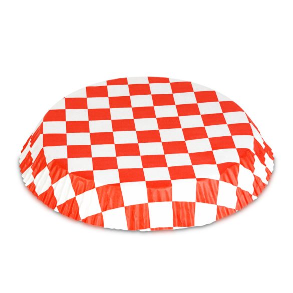 Air fryer sütőpapír - olaj nélküli sütőhöz - kockás, kör - 23 cm - 50 db / csomag