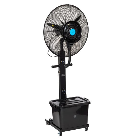 HOME CMF65 párásító ventilátor, 260 W, 64 cm-es lapátátmérő, 3 fokozat, 41 literes víztartály, oszcillálás