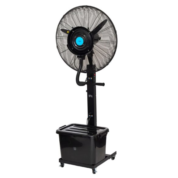 HOME CMF65 párásító ventilátor, 260 W, 64 cm-es lapátátmérő, 3 fokozat, 41 literes víztartály, oszcillálás