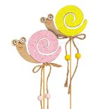 Leszúrható dekoráció - csiga - 2 féle - 32.5 cm