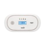 HOME CO10LCD szén-monoxid vészjelző, LCD kijelző , elemes, 2 év elem élettartam, 10 év érzékelő élettartam