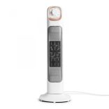 Oszlop hősugárzó és ventilátor - fehér - 1000/2000W