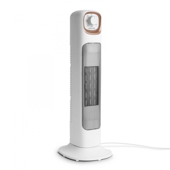 Oszlop hősugárzó és ventilátor - fehér - 1000/2000W