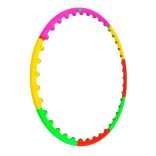 Masszírozó hulahopp karika - 90 cm