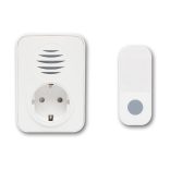 Home DBA1101AC vezeték nélküli csengő, elemes nyomógomb, max 150m hatótáv, 38 dallam, IP44 nyomógomb