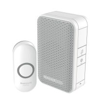   Honeywell Home DC311NP2 vezeték nélküli csengő, 150m hatótávolság, 4 dallam, IP55 védett nyomógomb, 230V tápellátás