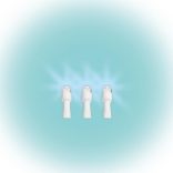 Home DLFC 600/WH LED-es cluster fényfüggöny, 2,7x0,6 m / 600 db hidegfehér LED, állófényű, fehér vezeték, sorolható, kül- és beltéri kivitel