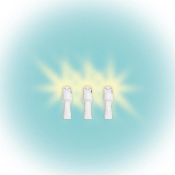 Home DLFC 600/WW LED-es cluster fényfüggöny, 2,7x0,6 m / 600 db melegfehér LED, állófényű, fehér vezeték, sorolható, kül- és beltéri kivitel