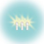 Home DLF 400/WW LED-es fényfüggöny, 2x2 m / 400 db melegfehér LED, állófényű, fehér vezeték, sorolható, kül- és beltéri kivitel