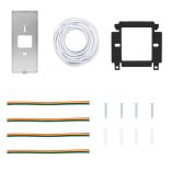 Home DPV SMART video kaputelefon, 7 érintőképernyő, IP65, AHD kamera, mozgásérzékelő, RFID, bővíthető, InterCom, Smart Life, Tuya Smart"