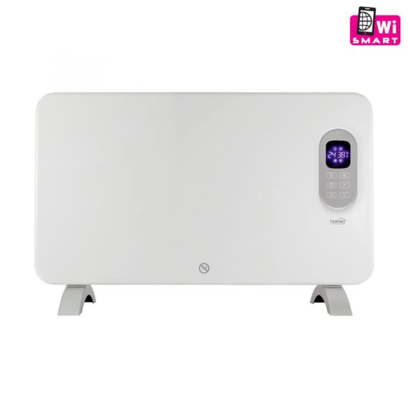 Home FK 410 WIFI álló vagy falra szerelhető smart elektromos konvektor fűtőtest, 500W/1000W, fehér
