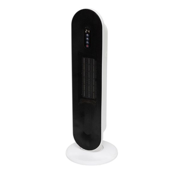 Home FK 54 álló elektromos smart kerámia fűtőtest, 1400W/2000W, oszcillálás, elektronikus termosztát, távirányító, fehér