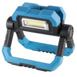 Újratölthető COB LED fényvető, 2 x 5 W, 500 lm - 4 óra, 1000 lm - 2 óra, 5000 mAh