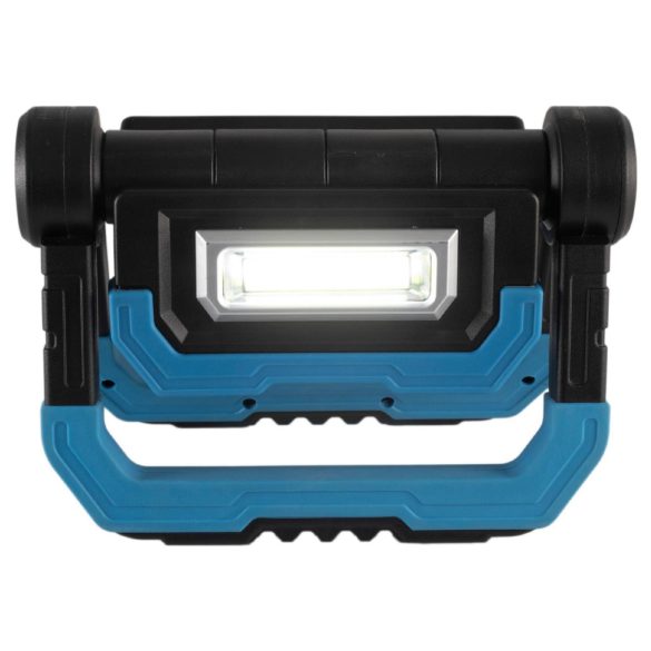 Újratölthető COB LED fényvető, 2 x 5 W, 500 lm - 4 óra, 1000 lm - 2 óra, 5000 mAh