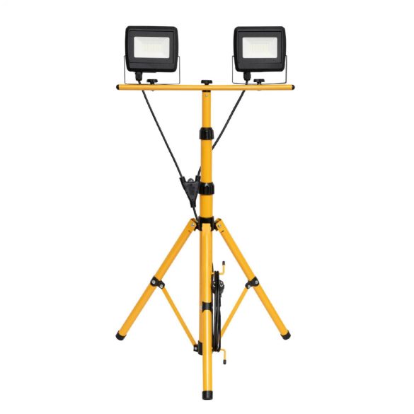 Home FLL STAND 2/30 állványos LED fényvető, 0,8 - 1,7 m, 2 x 30 W, 2 x 2400 lm, kül- és beltéri